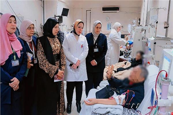 خلال المرور الصباحي على مستشفى شرق المدينة