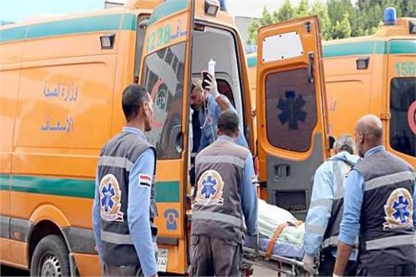 انقلاب سيارة بصحراوي قنا - أرشيفية