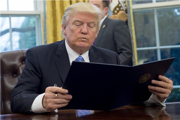 الرئيس الأمريكي دونالد ترامب