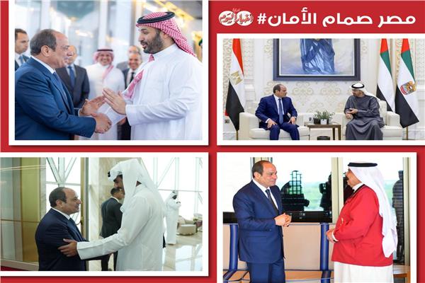 جولات الرئيس السيسي الخليجية 
