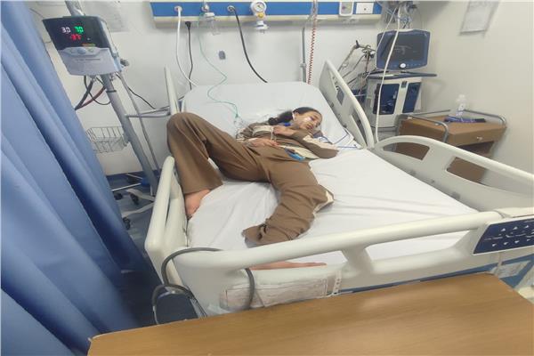 طفلة البالونة بالغربية تسترد وعيها