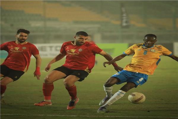 جانب من مباراة الإسماعيلي وحرس الحدود 