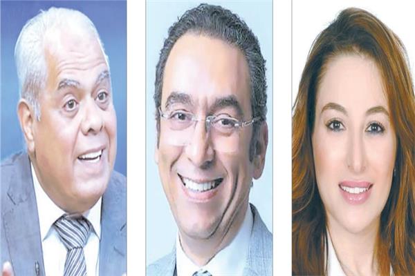 د. نيفين حسنى و د.وليد حجاج و د. حسن شحاته