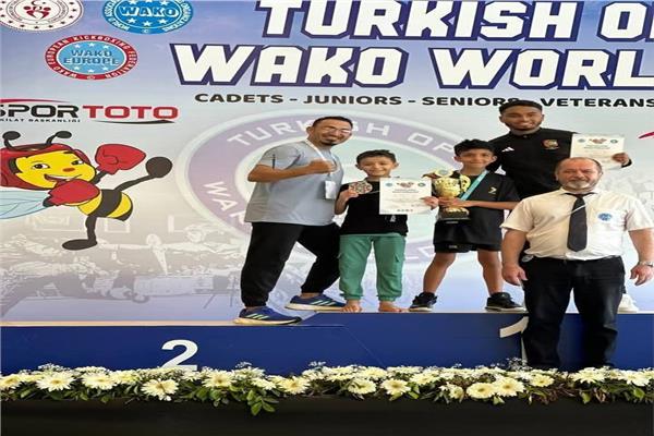 بطل ناشئ من درنكة ضمن أفضل لاعبي الكيك بوكسينج بالعالم