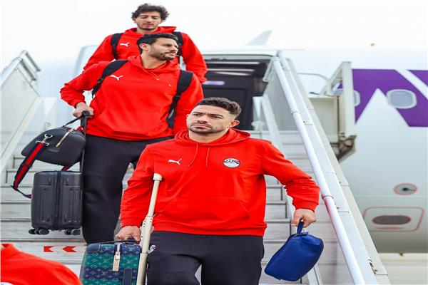 لاعبو منتخب مصر