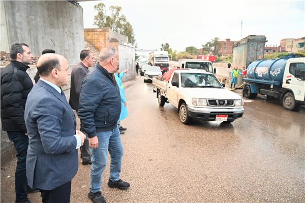 محافظ الغربية في جولة ميدانية بطنطا