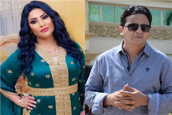 الفنانة بدرية طلبة والإعلامي أحمد رجب