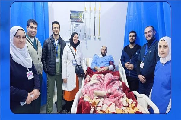 انقاذ شاب من الموت المحقق