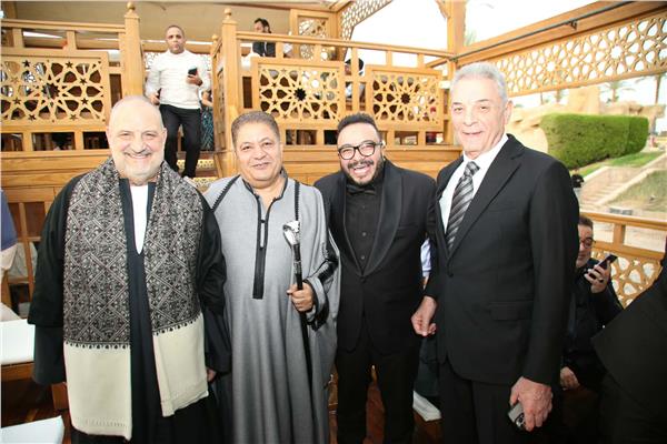 ضيوف حفل افتتاح مهرجان الأقصر الأفريقي