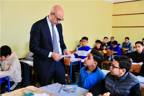تفاصيل الجولة المفاجئة لوزير التعليم بمحافظة الغربية لمتابعة انضباط سير العملية التعليمية