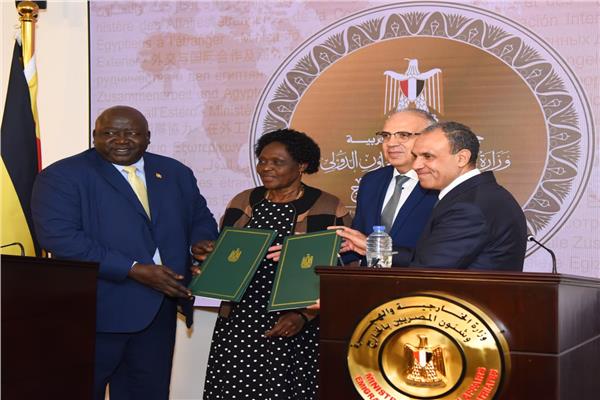 مشاورات مصرية أوغندية رفيعة المستوى لتعزيز التعاون الثنائي ودعم التنمية