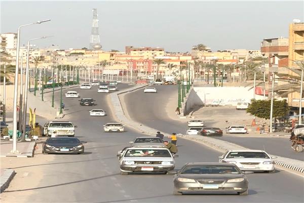 سيولة مرورية بالشوارع