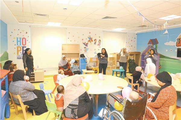 الاحتفال بـ «أحد السعف» نظمت الكنيسة الإنجيلية بمدينة طيبة الجديدة 