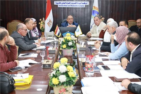 رئيس مياه الغربية طفرة في خدمات المياه بالمحلة الكبرى وانهاء المشروعات المتأخرة 