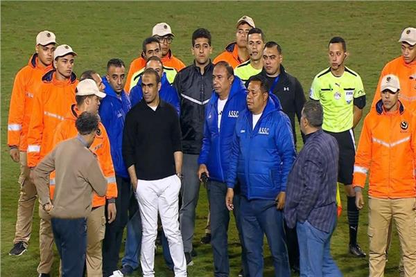 سيد عبد الحفيظ بعد نهاية مباراة الاهلي وسيراميكا