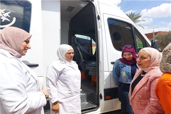 القافلة الطبية بقرية أبوصوير البلد