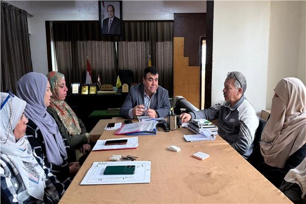 اجتماع مديرية الزراعة بشمال سيناء