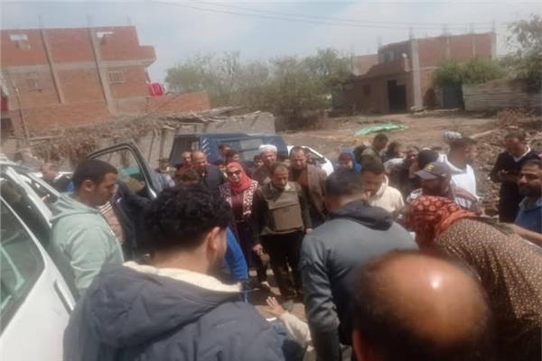 تصادم ميكروباص وملاكي بالغربية