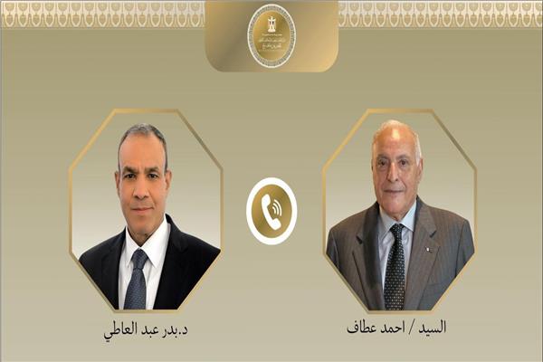 وزير الخارجية ونظيره الجزائري