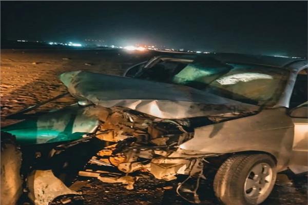 حادث تصادم بطريق السويس - الإسماعيلية