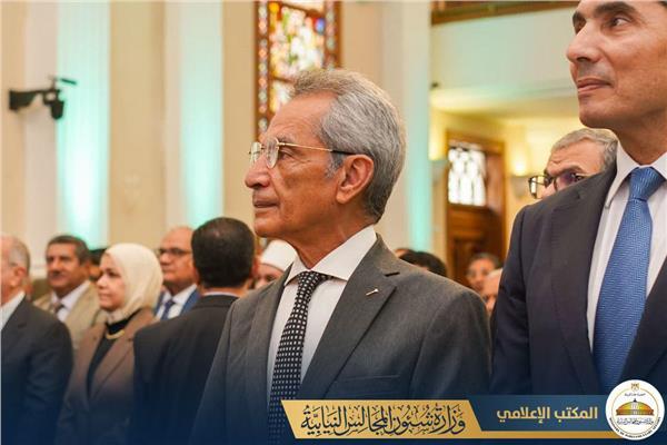 وزير شئون المجالس النيابية يشارك في احتفالية الطائفة الإنجيلية بعيد القيامة المجيد