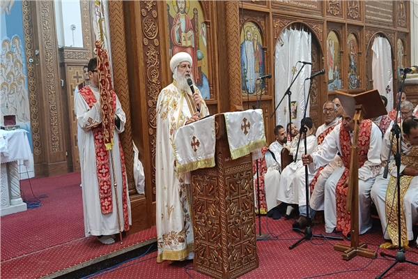  عيد القيامة في كنيسة العذراء بالمنيا الجديدة