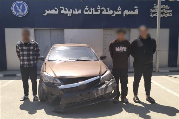 المتهون بعد القبض عليهم
