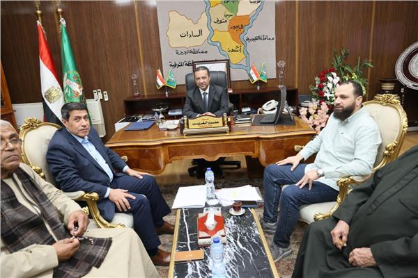 عمرو الغريب محافظ المنوفية