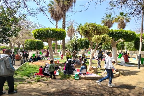 محافظ الدقهلية يتابع فعاليات احتفالات شم النسيم