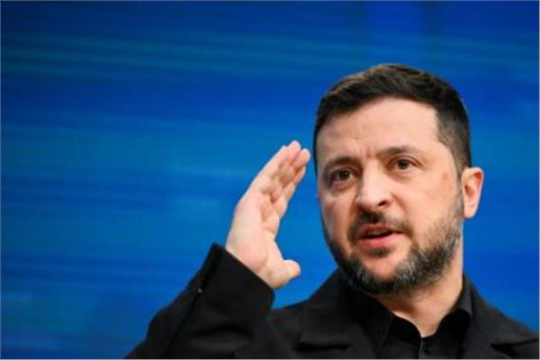 الرئيس الأوكراني فولوديمير زيلينسكي