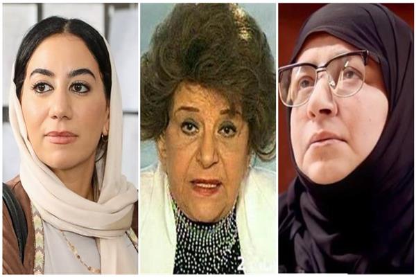 فدوى عابد وعبلة كامل وسناء جميل