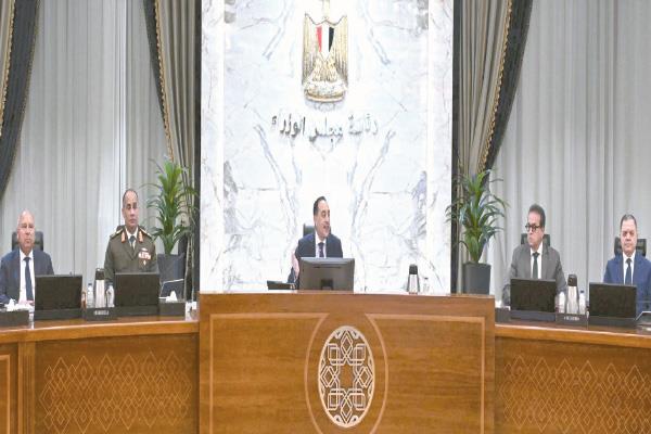 د. مصطفى مدبولى خلال ترؤسه اجتماع الحكومة الأسبوعى
