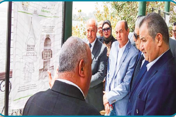 جولة فى معرض صور ترصد مراحل تطور مقياس النيل