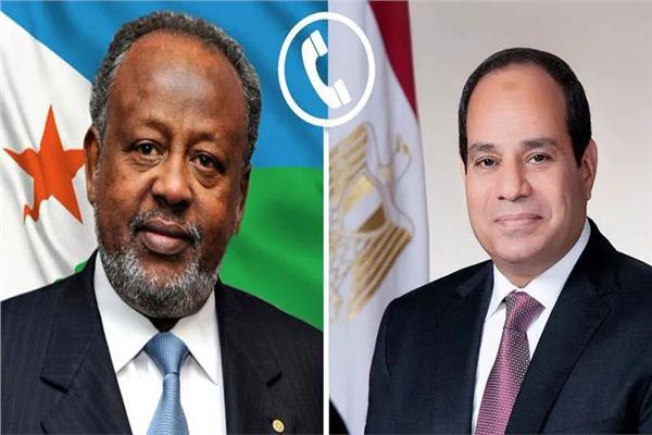 الرئيس عبد الفتاح السيسي يجري اتصالًا هاتفيًا بأخيه الرئيس إسماعيل عمر جيله