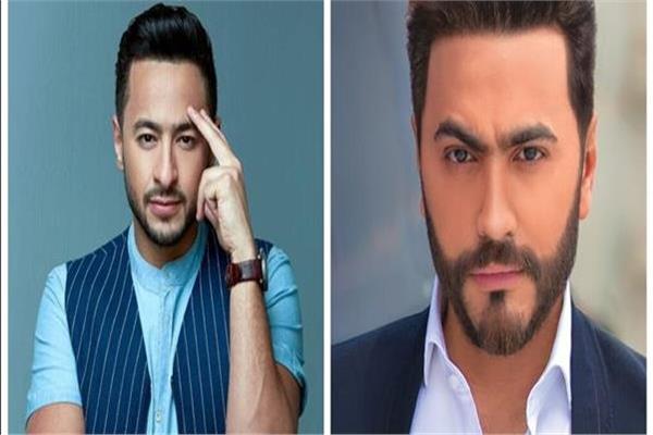 حمادة هلال وتامر حسنى