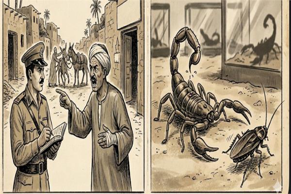 انتحار عقرب..ومحضر ضد "حمار مجهول".. حكاية أغرب حوادث الخمسينيات!