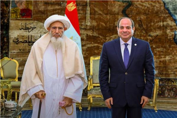 استقبال الرئيس السيسي سلطان طائفة البهرة