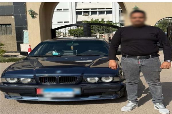 المتهم عقب القبض عليهم 