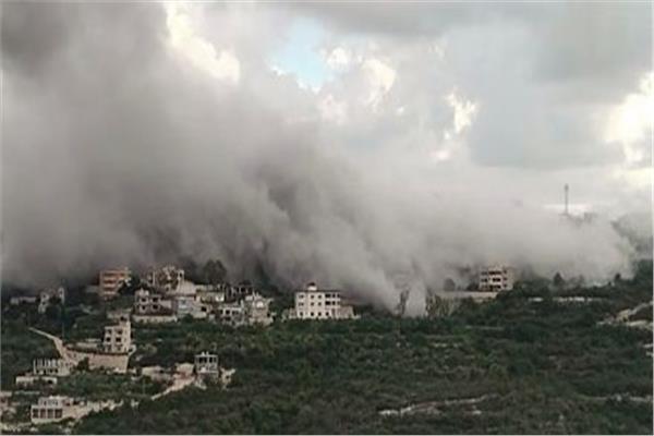 موقعا عسكريا إسرائيليا في بلدة البياضة جنوبي لبنان