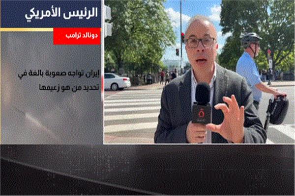 رامي جبر مراسل قناة «القاهرة الإخبارية»