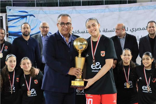 ناشئات النادي الأهلي لكرة السلة