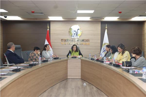  الاجتماع الدوري لجنة العلاقات الخارجية بـالمجلس القومي للمرأة