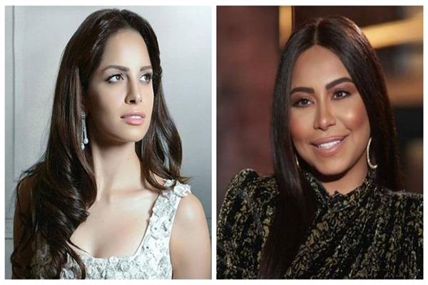 الفنانة آمال ماهر والفنانة شيرين عبدالوهاب