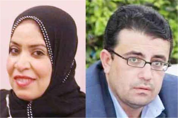 حسام أبو العلا ومنال الأخرس