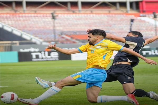 جانب من مباراة الإسماعيلي وبتروجت 