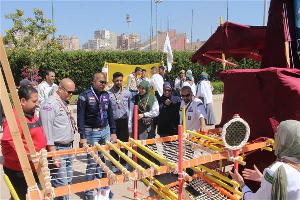 جوالة جامعة قناة السويس تحصد المركز الأول 
