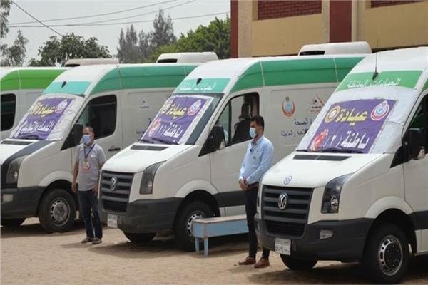 قوافل طبية حياة كريمة