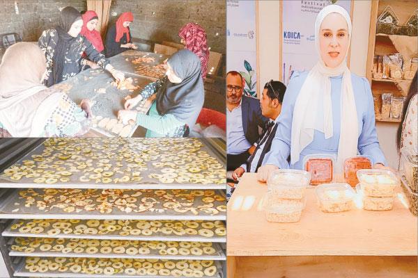 إيمان رفعت مؤسسة جمعية تجفيف المحاصيل - المشروع ساهم فى تشغيل العديد من نساء القرية