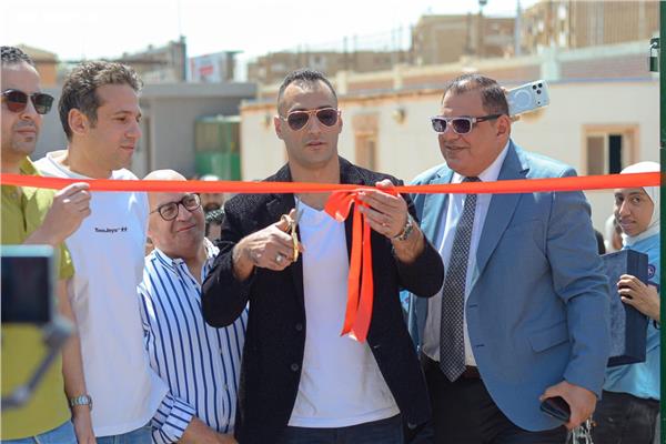 بمساهمة شركة الشرقية للمقاولات.. افتتاح ملعب متعدد بمركز التنمية الشبابية بالشيخ زايد بعد تطويره 