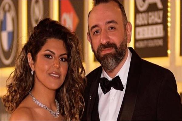 المخرج عمرو سلامة وزوجته